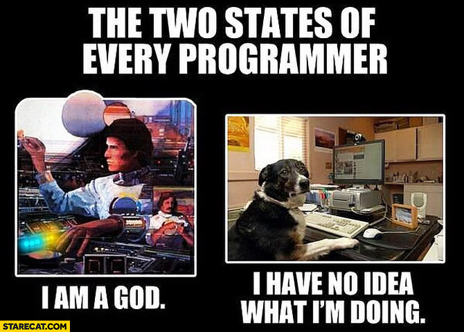 Two states of every programmer